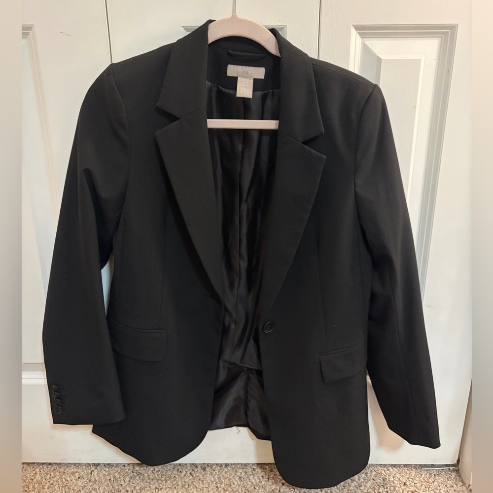 Classic Black Blazer
